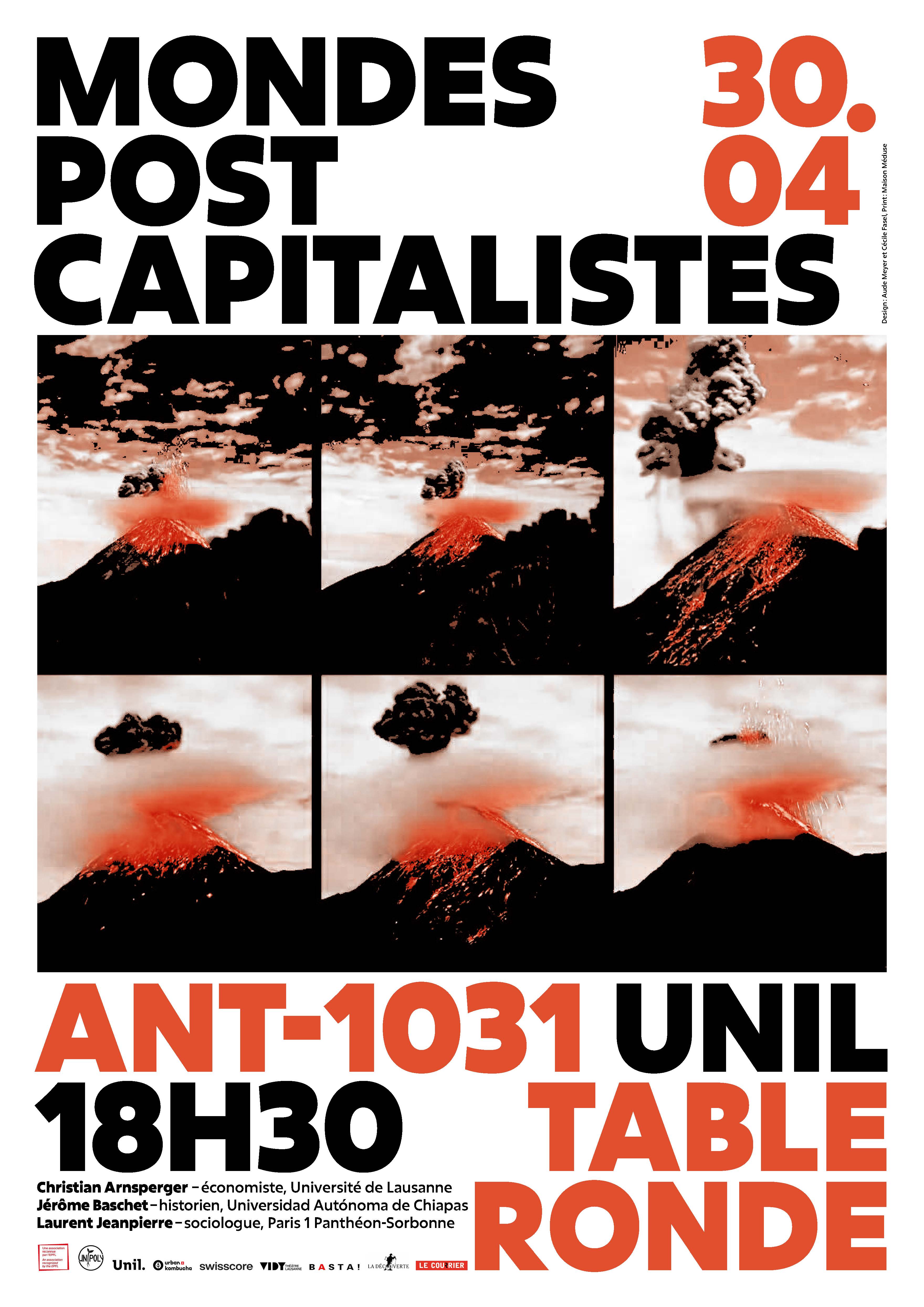 Table ronde : Mondes post-capitalistes - Université de Lausanne