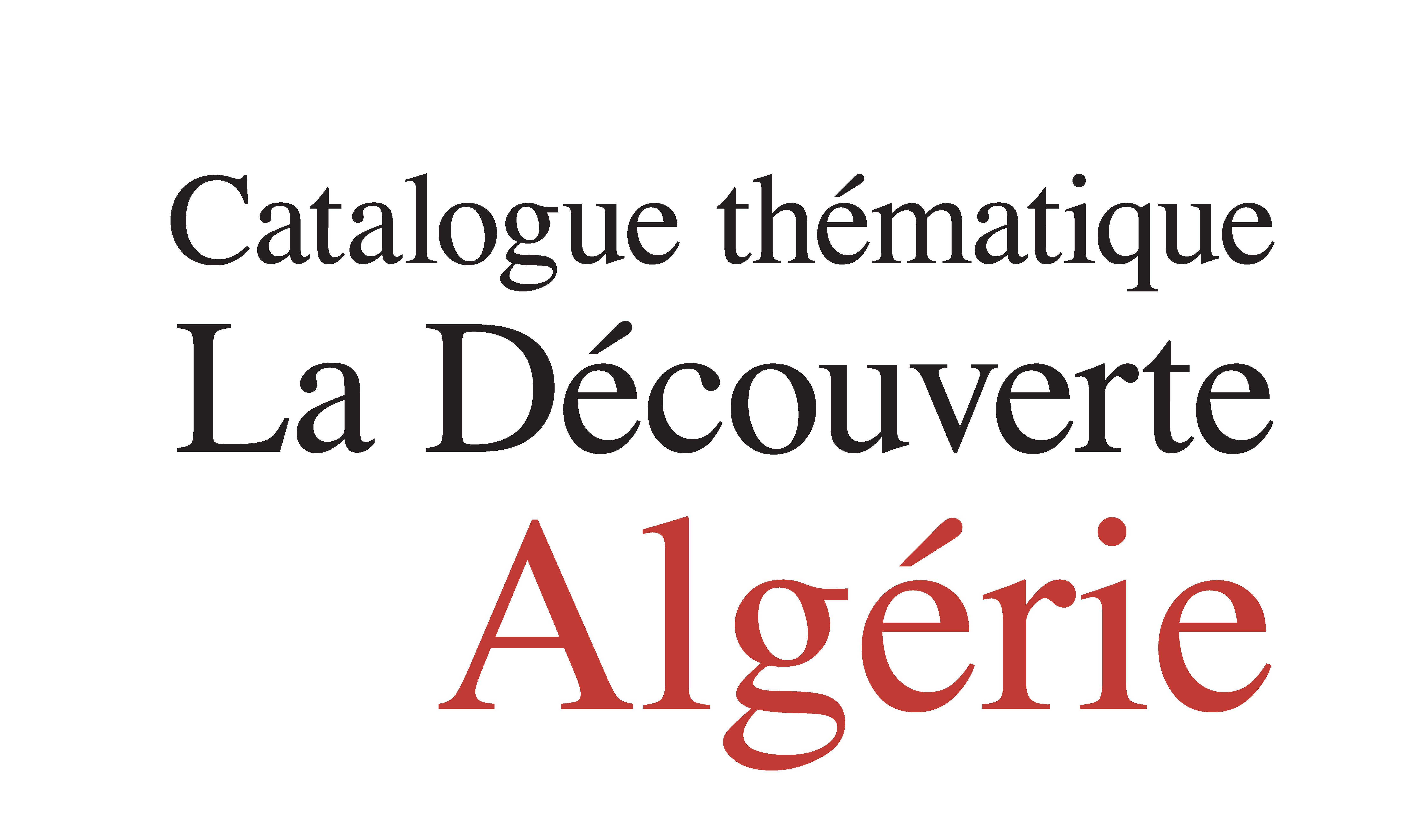 Catalogue Algérie