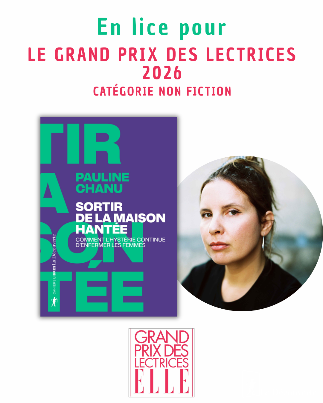 En lice pour la sélection du Grand Prix des Lectrices ELLE 2026