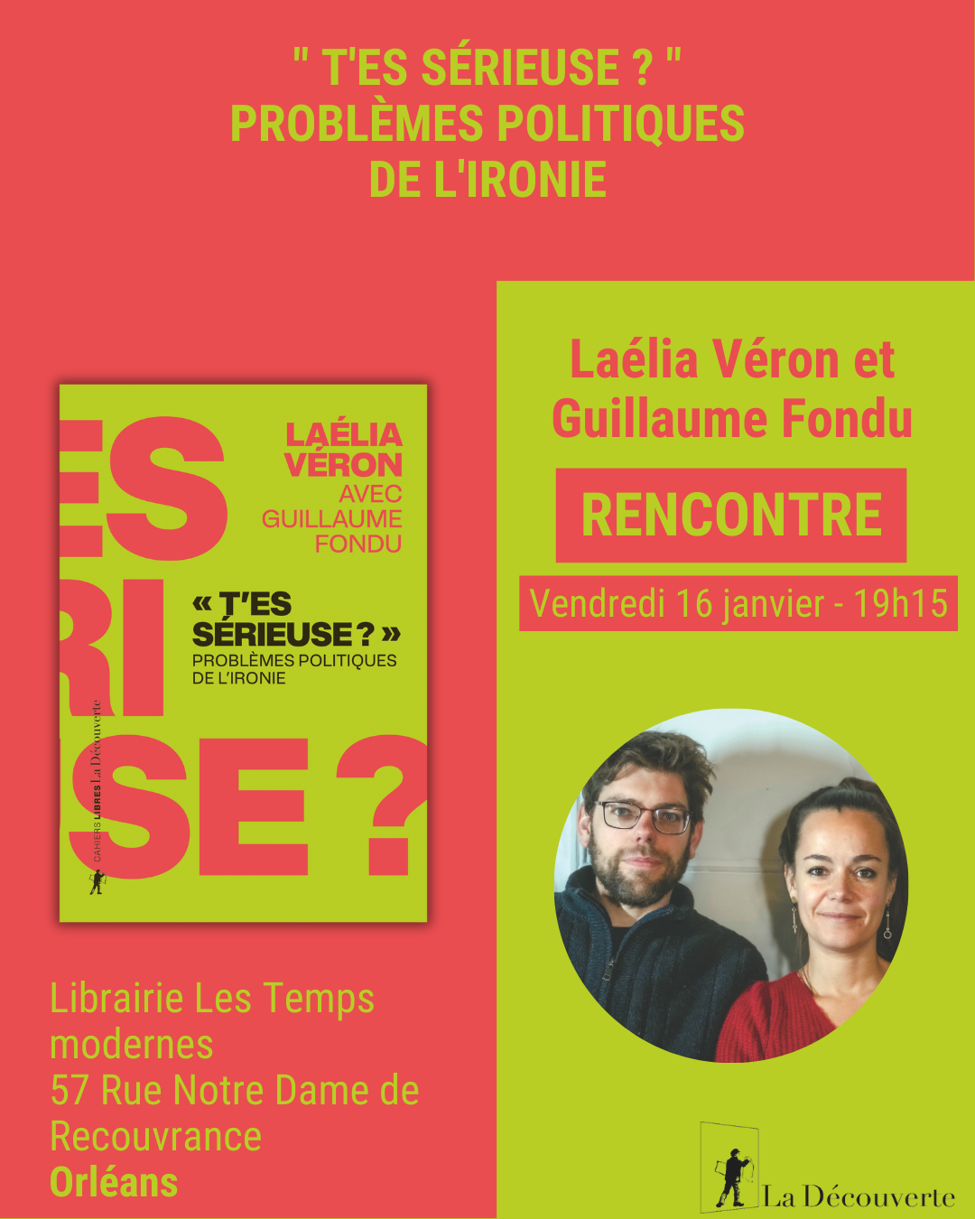 LIBRAIRIE LES TEMPS MODERNES [Orléans]