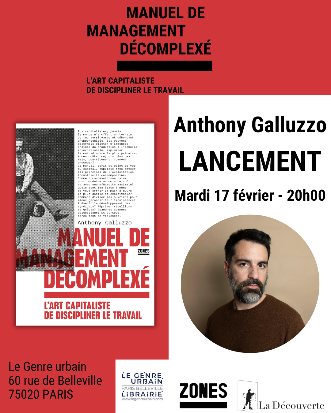 LIBRAIRIE LE GENRE URBAIN [Paris]