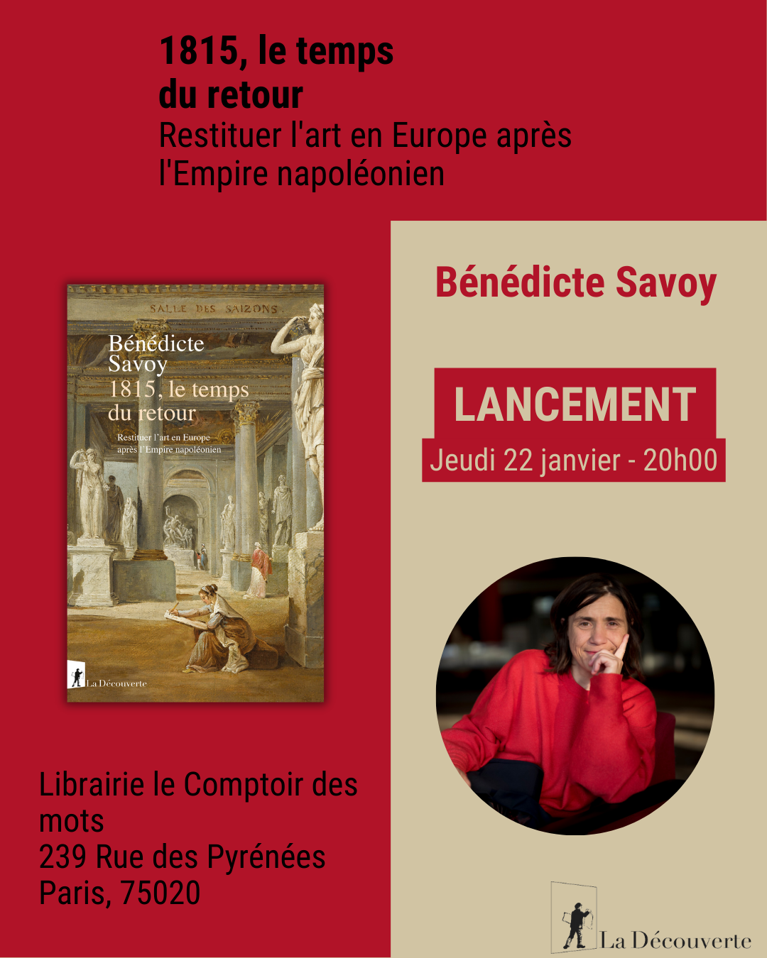 LIBRAIRIE LE COMPTOIR DES MOTS [Paris]