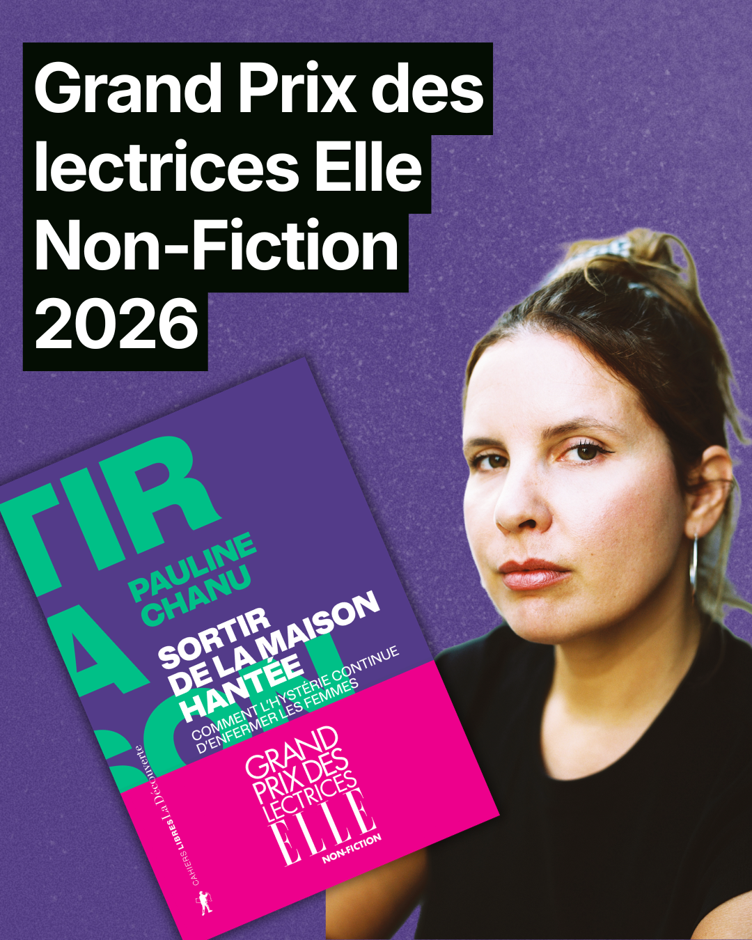 ANNONCE : Grand Prix des Lectrices ELLE 2026 - catégorie non fiction