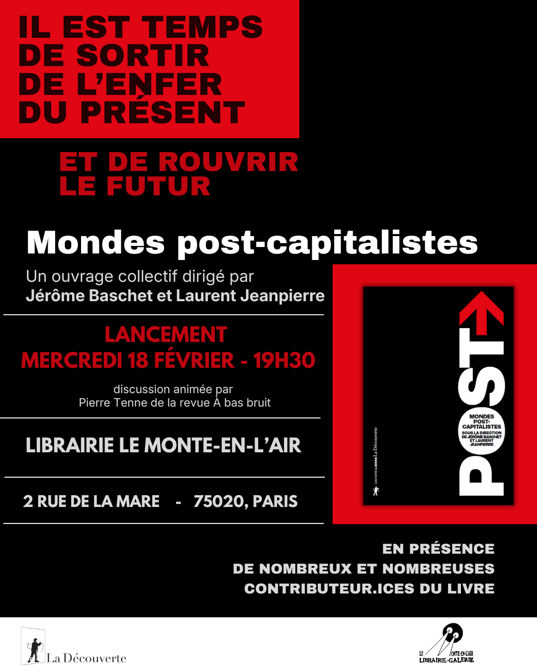 LIBRAIRIE LE MONTE EN L' AIR [Paris]