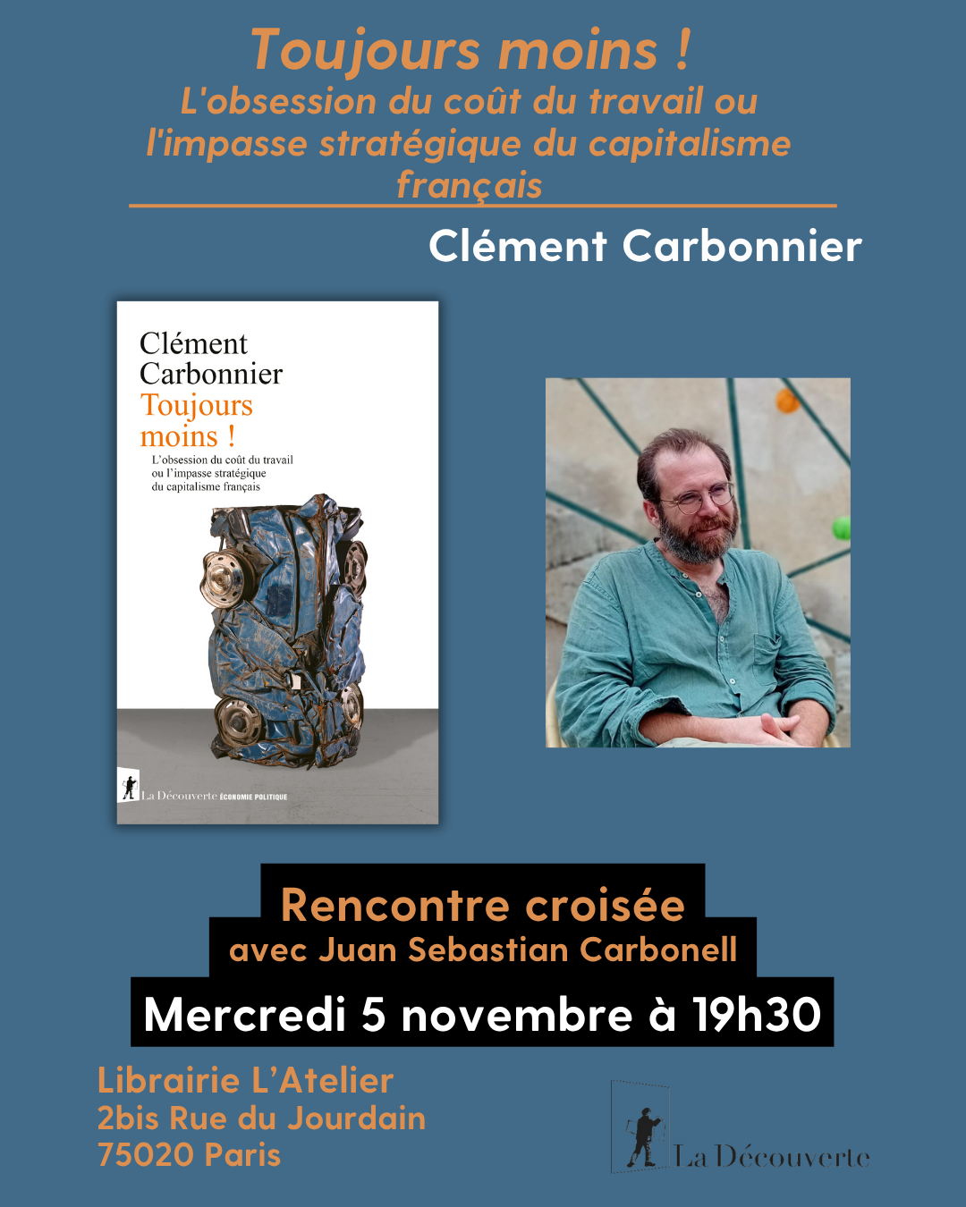 LIBRAIRIE L' ATELIER [Paris]