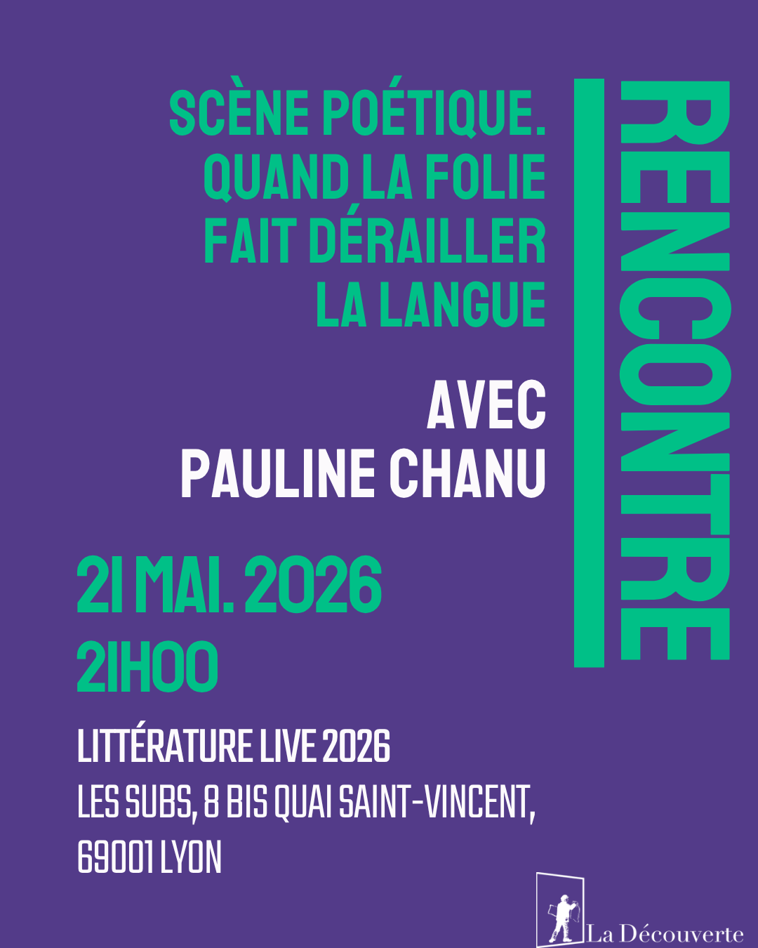 FESTIVAL LITTERATURE LIVE [Lyon]