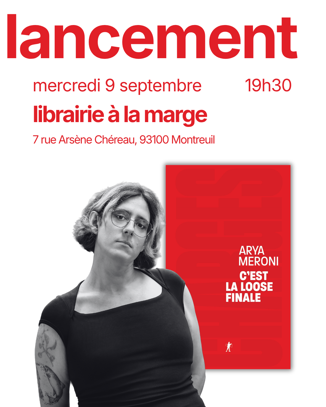 LIBRAIRIE A LA MARGE  [Montreuil]