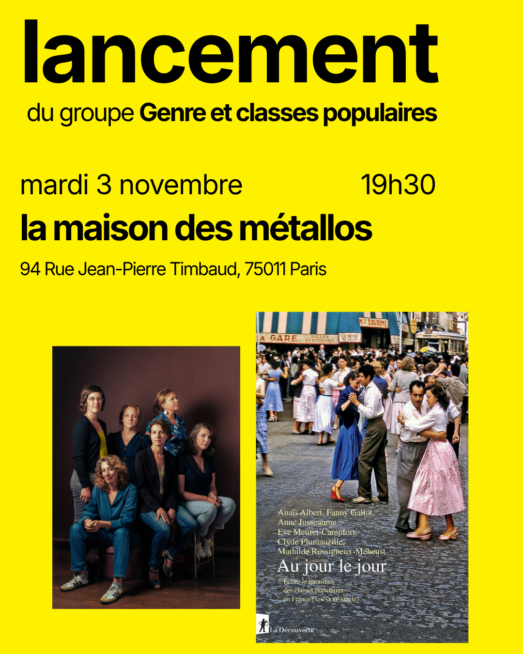 LIBRAIRIE LIBERTALIA À LA MAISON DES MÉTALLOS [Paris]