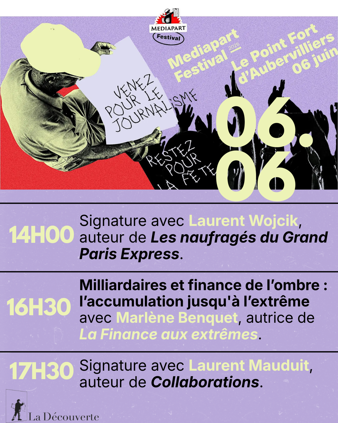 Mediapart Festival [Aubervilliers]
