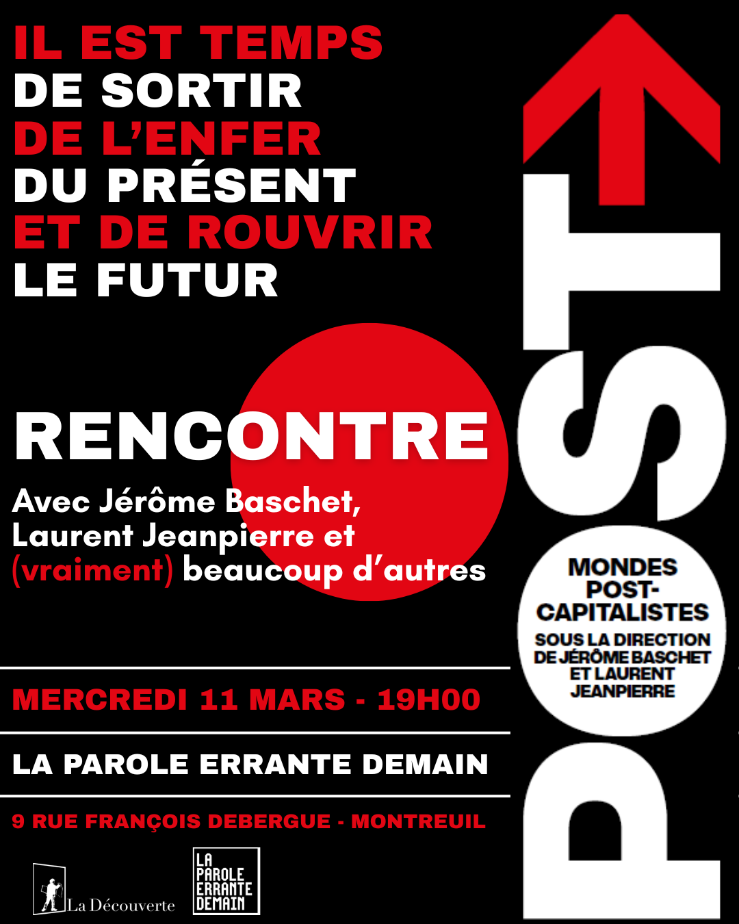 LIBRAIRIE LA PAROLE ERRANTE [Montreuil]