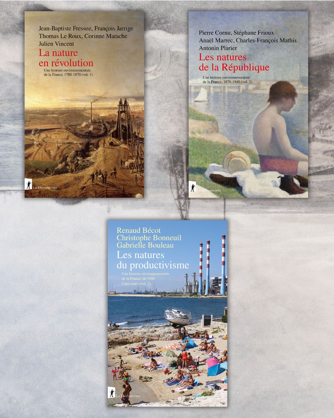 Une Histoire environnementale de la France en trois volumes